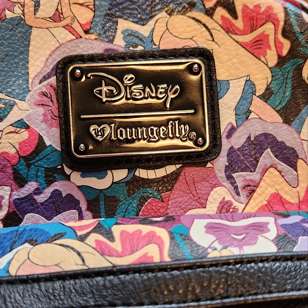 Loungefly Alice In Wonderland Mini Backpack - Picture 2 of 7